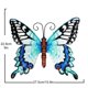 thumbnail image 2 of Colgante de pared con mariposas de Hierro forjado color verde Ticfox, 2 of 8
