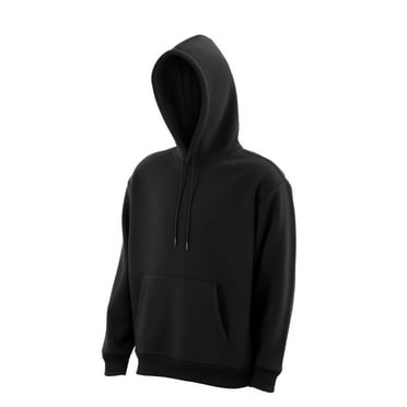 KFFKFF Men's Pullover Hoodie, X-Large, Fleece Long Sleeve Casual Hooded Sweatshirt, Soft and Comfortable, Warm and Stylish, Black Hoodie with Spacious Pocket for Autumn and Winter