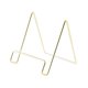 thumbnail image 1 of Simple Wrought Iron Organizer Tablet Book Newspaper Rack Metal Magazine Holder Rack Multifunction Desktop Display Stand Rose gold, 1 of 4