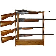 4-Gun Oak Rack