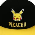thumbnail image 4 of Pokemon Pikachu Youth Black Snapback Cap, 4 of 5