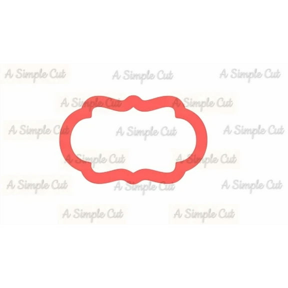 Welcome Plaque Cookie Cutter