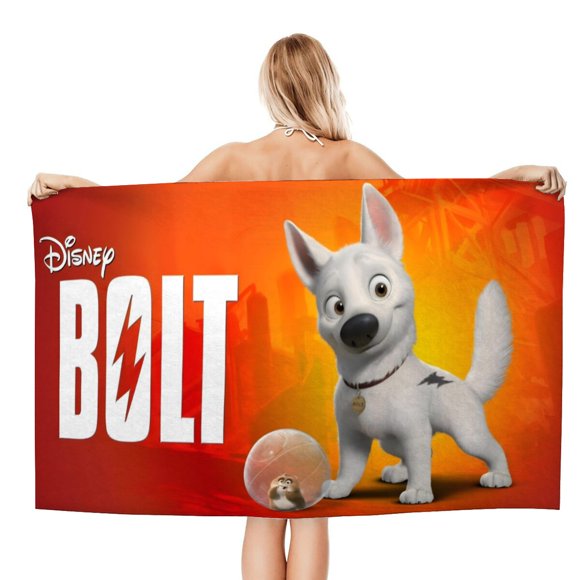 Bolt Toalla de playa de secado rápido con diseño temático, regalo para mujeres y niñas, ideal para cumpleaños, fans, amantes de la música, uso en la playa o al aire libre, 78 × 150 cm