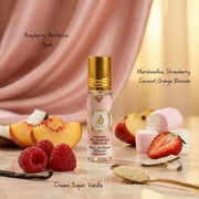 Choco Musk Pistachio Perfume Oil CPO 6ml (0.2 oz) by Al Rehab & Pink Blush Shams Al Emarat Khususi Roll-On Perfume Oil 10ml (0.34 oz) By Ard Al Zaafaran