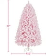 thumbnail image 6 of Renwick 6ft Pre-lit Artificial Christmas Tree with 250 Incandescent Warm Lights,Pink, 6 of 10