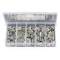 thumbnail image 1 of Línea Pesca Líder Alambre Bucle Manga Engarzado 250/300/500 PCS Cobre Doble Single Fishing Rigging Accesorios, 1 of 9