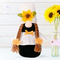 thumbnail image 3 of Coofit Fall Gnome Rustic Sunflower Decorative Autumn Gnome Table Decor for Thanksgiving, 3 of 8