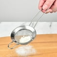 thumbnail image 5 of TOWED22 2PCS 304 Stainless Steel Strainer Soy Milk Juice Strainer Spoon Hot Pot Colander Kitchen Tool,Silver, 5 of 5