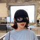 thumbnail image 5 of Women Goggles Baseball Cap Retro Aviator hat Glasses Peaked Cap Sunglasses Cute Novelty Baseball Cap Hip Hop Popular Hat, 5 of 5