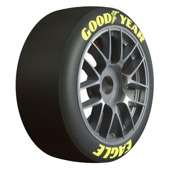 Pro-Line 1023311 1/7 Goodyear Nascar Cup Belted Tires Mounted 17mm F/R