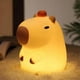 thumbnail image 2 of Capybara Night Light, Capybara Tap Tap LED Night Lamp, Capybara Lamp, Silicone Cute Capybara Night Light, 2 of 5