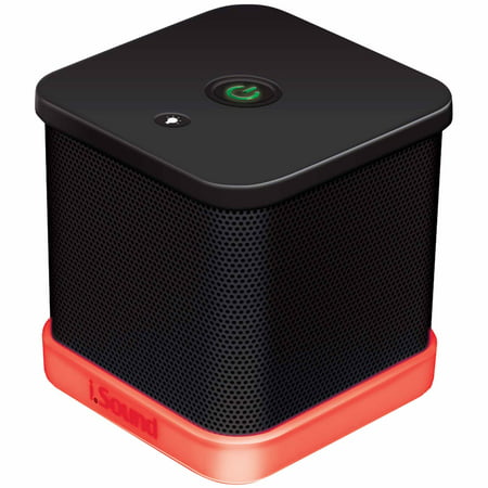 iSound ISOUND-6205 iGlowSound Cube Wired Portable Speaker, (Best Wired Portable Speakers)
