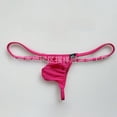 thumbnail image 3 of Tanga de malla transparente para hombre, ropa interior fina, transpirable y elástica de color sólido para hombre, 3 of 5