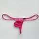 thumbnail image 2 of Tanga de malla transparente para hombre, ropa interior fina, transpirable y elástica de color sólido para hombre, 2 of 5