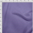 thumbnail image 4 of oneOone Cotton Poplin Twill Violet Fabric Christmas Craft Projects Decor Fabric Printed By The Yard 56 Inch Wide, 4 of 5
