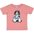 thumbnail image 3 of Inktastic B/w Parti Doodle Dog Boys or Girls Baby T-Shirt, 3 of 5