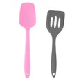thumbnail image 1 of Sistema del utensilio de cocina del utensilio de cocina del silicón, sistema de la espátula de los utensilios de cocina antiadherentes de 2 piezas, resistente al calor, 1 of 5