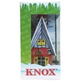 thumbnail image 3 of Alexander Taron 4.5" Knox Metal Winter House Christmas Incense Burner, 3 of 3