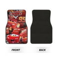 thumbnail image 2 of 4 Pieces Car Floor Mat Set Lightning McQueen Protection Full Sets Universal Fit for SUV Sedans Vans Trucks, 2 of 7