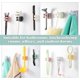 thumbnail image 5 of Silicone Toothbrush Holder-4 Pcs Toothbrush Hook Single Toothbrush Hook for Wall for Hanging Bathroom Kitchen Office -Qin, 5 of 5