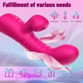 thumbnail image 5 of Vibrators Adult Sex ToysThrusting Rabbit Vibrator Dildo With 3 Telescopic Speeds, 10 Vibration Modes, 10 Suction Modes,Rechargeable Vibrating Dildo Adult Sex Toys For Women & Couple, 5 of 6