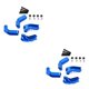 thumbnail image 1 of Tholdsy 1 Juego de suspensión RC, componentes ajustables para vehículos, suministros para automóviles, amortiguadores profesionales, Azul 2piezas, 1 of 6