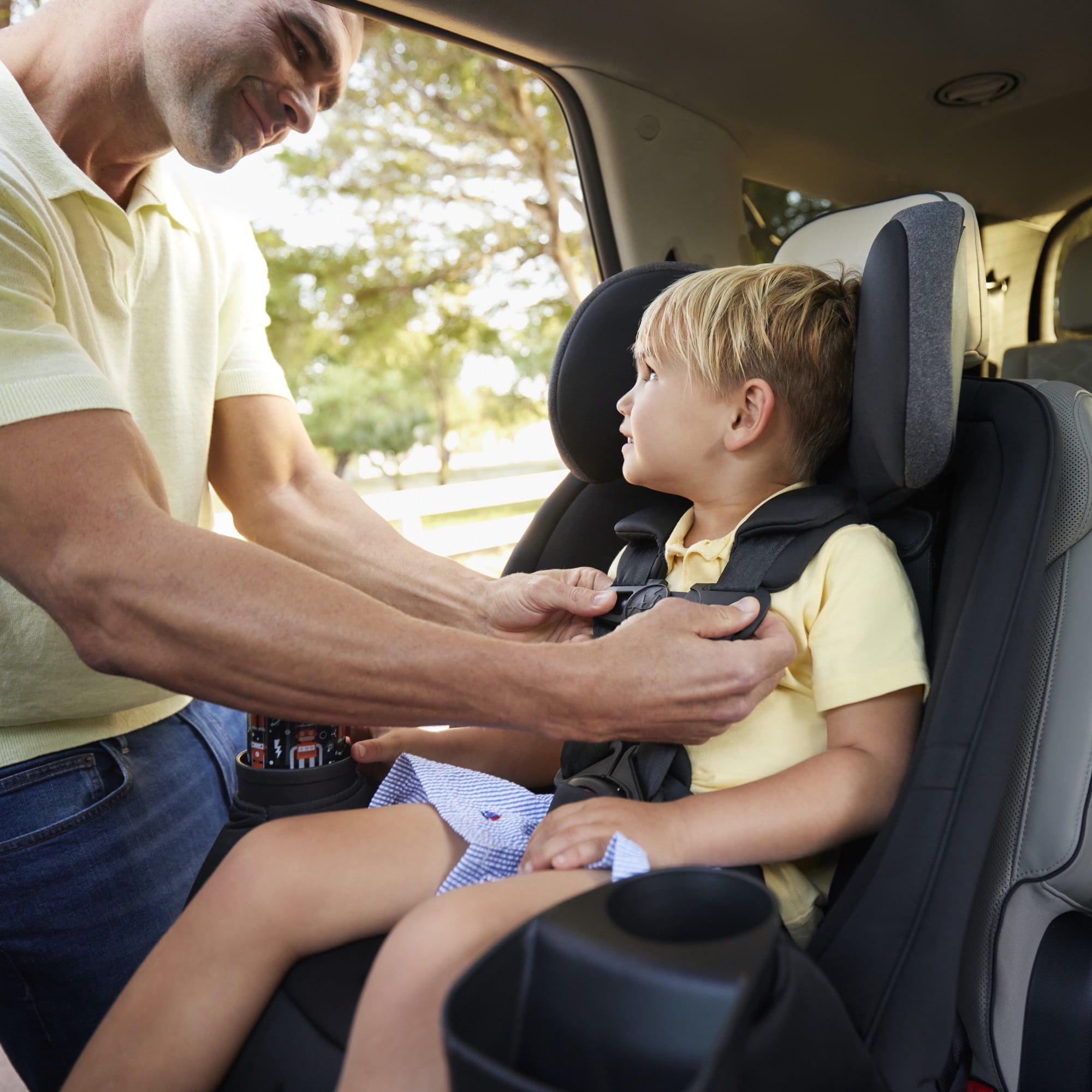 Safety 1st Grow and Go Sprint All-in-One Convertible Car Seat, Purple Cadet, Infant & Toddler, Unisex