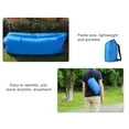 thumbnail image 2 of Inflatable Lounger Air Sofa Chair–Camping & Beach Accessories–Portable Water Proof Couch for Hiking, Picnics, Outdoor, Music Festivals & Backyard–Lightweight and Easy to Set Up Air Hammock, 2 of 8