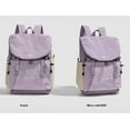 thumbnail image 3 of Casual Daypack for Women and Men Lightweight Backpack Travel College Sports (Purple), 3 of 4