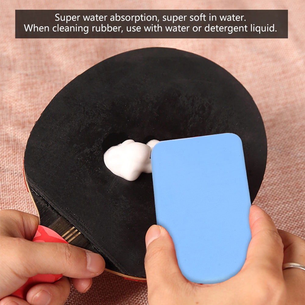 OTVIAP Table Tennis Rubber Cleaner Ping Pong Rubber Cleaning Sponge