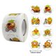 thumbnail image 2 of 500pcs Halloween Pumpkin Sticker Horror Ghost Sealing Labels for Scrapbooking DIY Gift Packaging Baking, 2 of 4