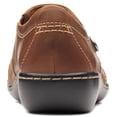 thumbnail image 3 of Zapatos Clarks Ashland Lane Q Mocasín de Cuero Marrón Oscuro Talla 7.5, 3 of 7