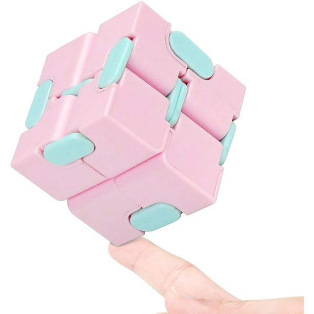 Infinity Cube Fidget Toy Stress Relieving Fidgeting Game for Kids