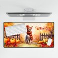 thumbnail image 4 of Happy Thanksgiving Sphynx Give Thanks Fall Beanie Scarf Welcome Desk Mat Full Keyboard Mouse Pad Cat Lover Kitten Owner Gifts Idea Large Mousepad - 00020, 4 of 5