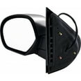 thumbnail image 5 of For GMC Yukon 2007 2008 Door Mirror Driver Side | Power | Heated | Satin-Chrome | Brushed Aluminum | Replacement For GM1320340 | 25776087, 615343150055, 5 of 7