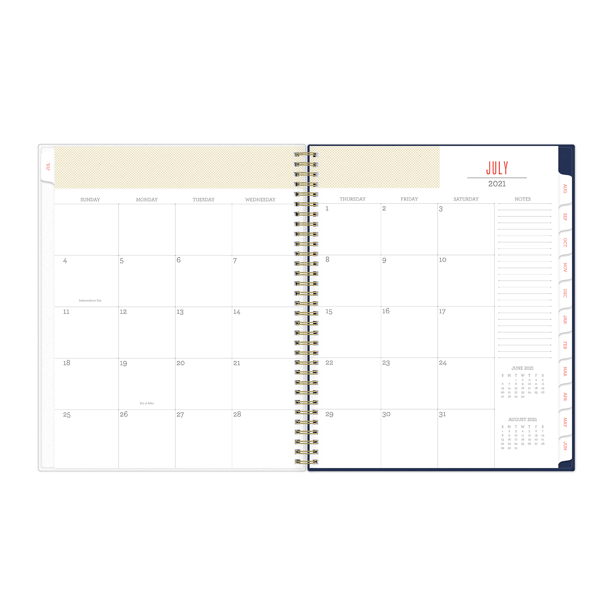 BS HIBISCUS 8.5X11 WM PLANNER