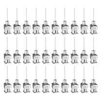 Uxcell 30pcs 25G Stainless Steel Dispensing Needles, 1/2" Glue Needle Tube Blunt Tip