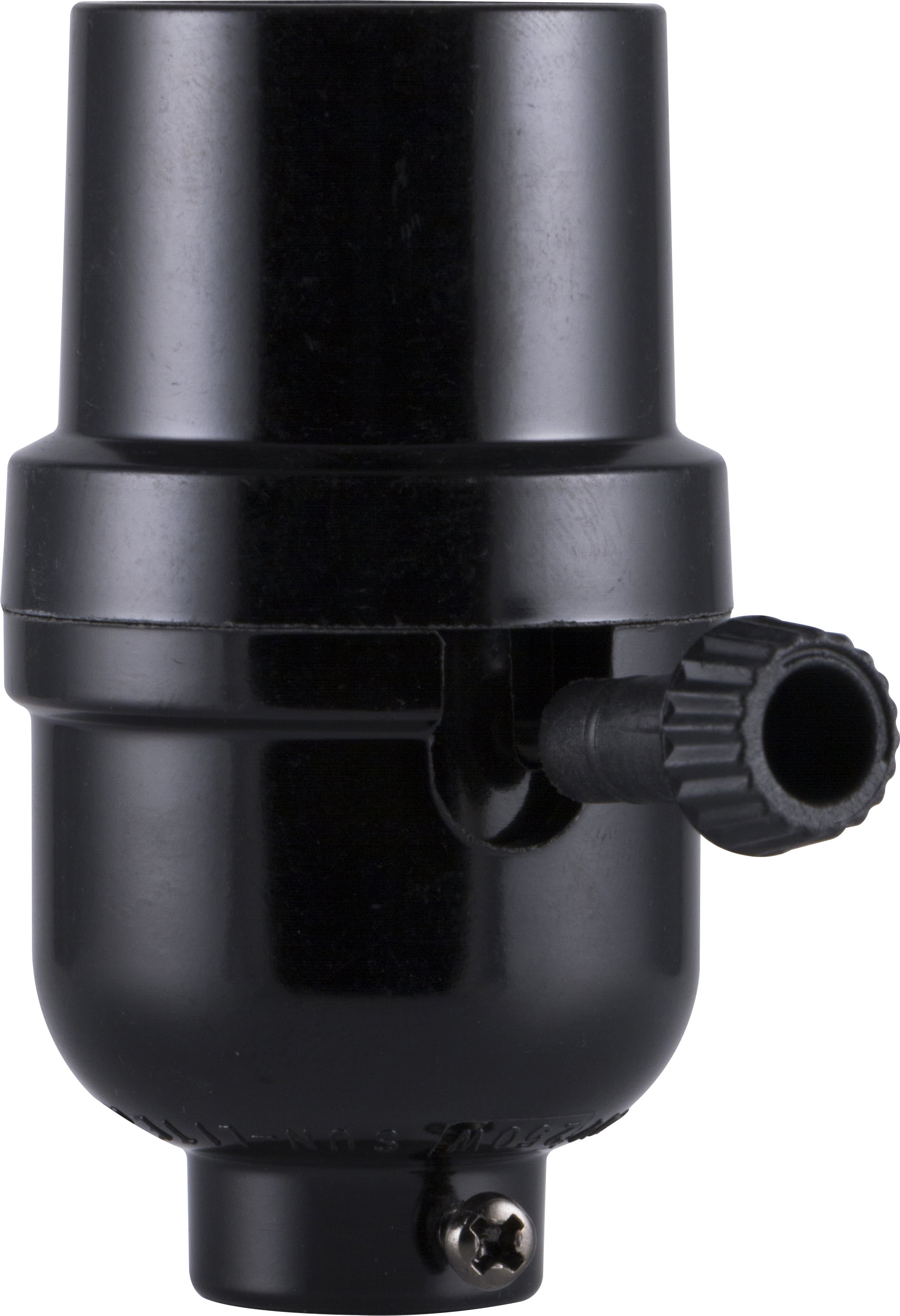 Hyper Tough 3Way Lamp Socket, Black Finish, 52212