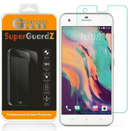 For HTC Desire 10 Pro - SuperGuardZ Tempered Glass Screen Protector, 9H, Anti-Scratch, Anti-Bubble, Anti-Fingerprint