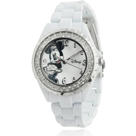 Disney Minnie Mouse Women's Rhinestone-a