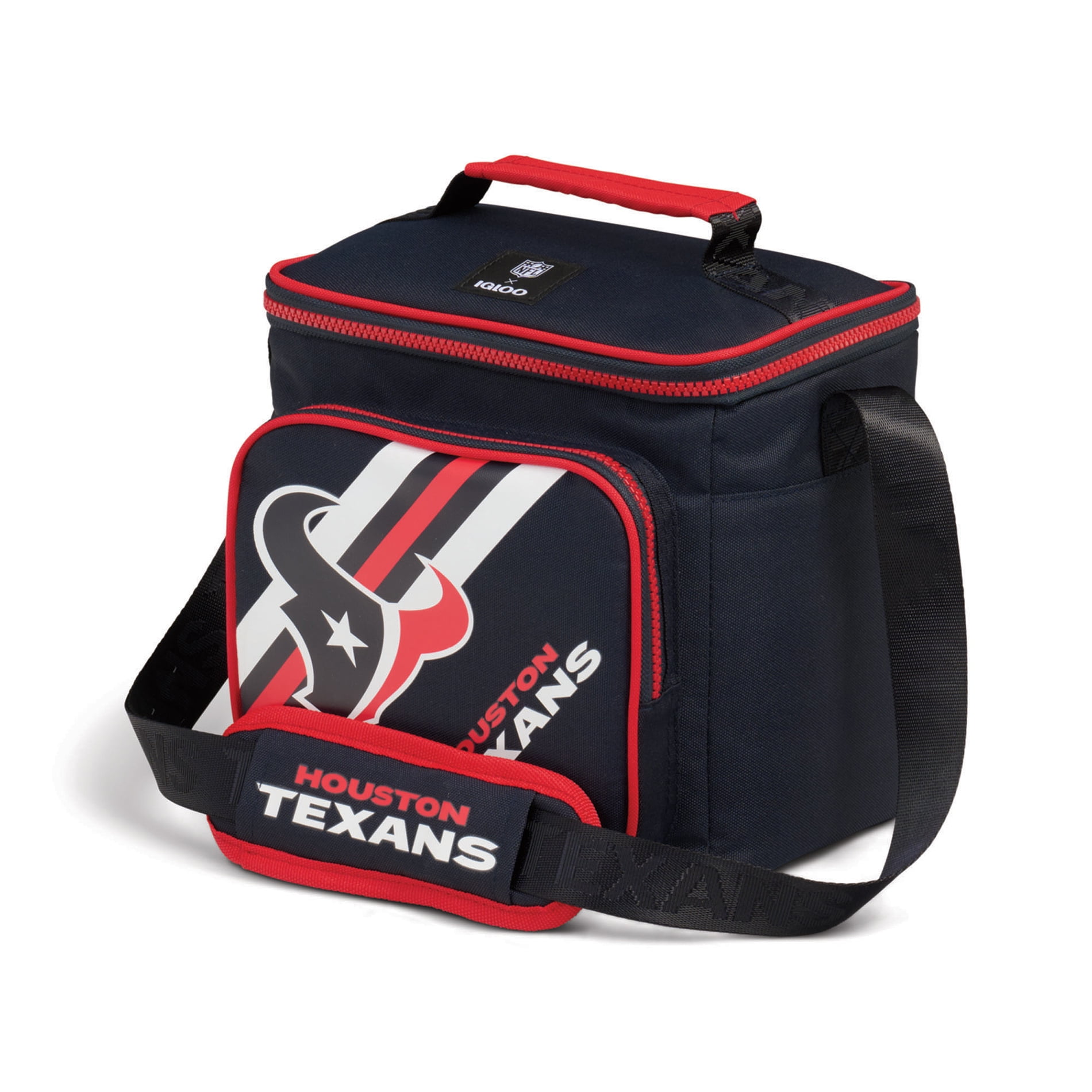 IGLOO  Houston Texans Square Lined 4-Pack Cooler