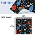 thumbnail image 7 of GZHJMY Christmas Reindeer Cloth Dinner Napkins Everyday Use 20" × 20" Home Decor 1 Pack, 7 of 7