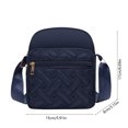 thumbnail image 3 of Bolso bandolera para acampar y hacer senderismo, bolso bandolera para mujer, bolso bandolera moderno de tela Oxford, 3 of 6