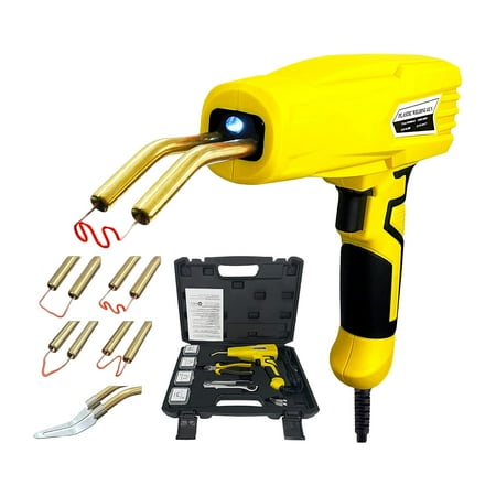 

Car Kit 100W Welding Machine Plier Utility Smoothing Sheet Flat/M-shaped/V-shaped/ Staples Yellow Plug
