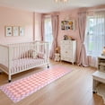 thumbnail image 2 of Checkered Washable Rug Runners for Hallways Non Slip,2x7 Black Kitchen Bathroom Runner Rug,Trellis Low Pile Indoor Carpet Runner for Bedroom Entryway Foyer, 2 of 8