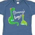 thumbnail image 4 of Inktastic Granny Boy Grandson Dinosaur Boys Baby Bodysuit, 4 of 5