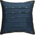 thumbnail image 4 of Lanco Navy Geometric Comforter Set , King Size , 7 Piece Microfiber Print Modern Bedding Set, 4 of 5