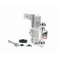 thumbnail image 1 of Weigh Safe Trailer Hitch Ball Mount CTB8-2.5-KA 180 Degree; Fits 2-1/2 Inch Receiver; 18500 Gross Trailer Weight; Turnover; Adjustable; Stowable; 8 Inch Drop/9 Inch Rise, 1 of 2