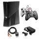 thumbnail image 1 of Microsoft - Xbox 360 Console 4GB S with Two Black & White Controllers - Black (Refurbished), 1 of 6