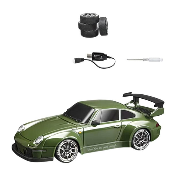 1:24 RC Truck Modelo de alta velocidad Vehículo y Ligera de control remoto Simulación de automóviles RC para niños Adultos presentes